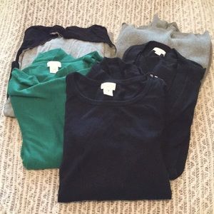 Lot of 5 maternity sweater size medium